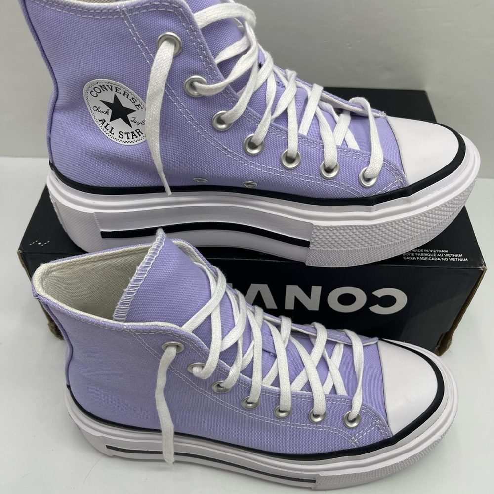 Converse WMNS Platform Sneakers High-Tops
CTAS LIFT DOUBLE STACK HI VIOLET HEAT/ - Picture 4 of 16
